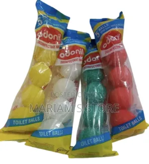 Odo Smile Disinfectant Balls For Toilet And Urinal Use.