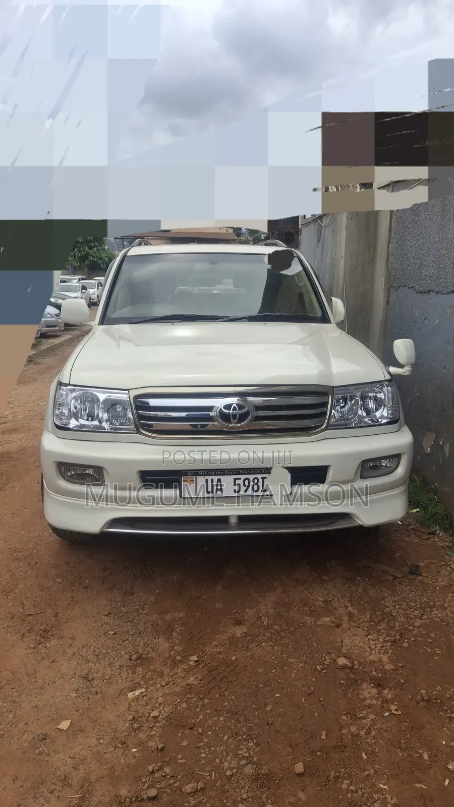 Toyota Land Cruiser 2004 White
