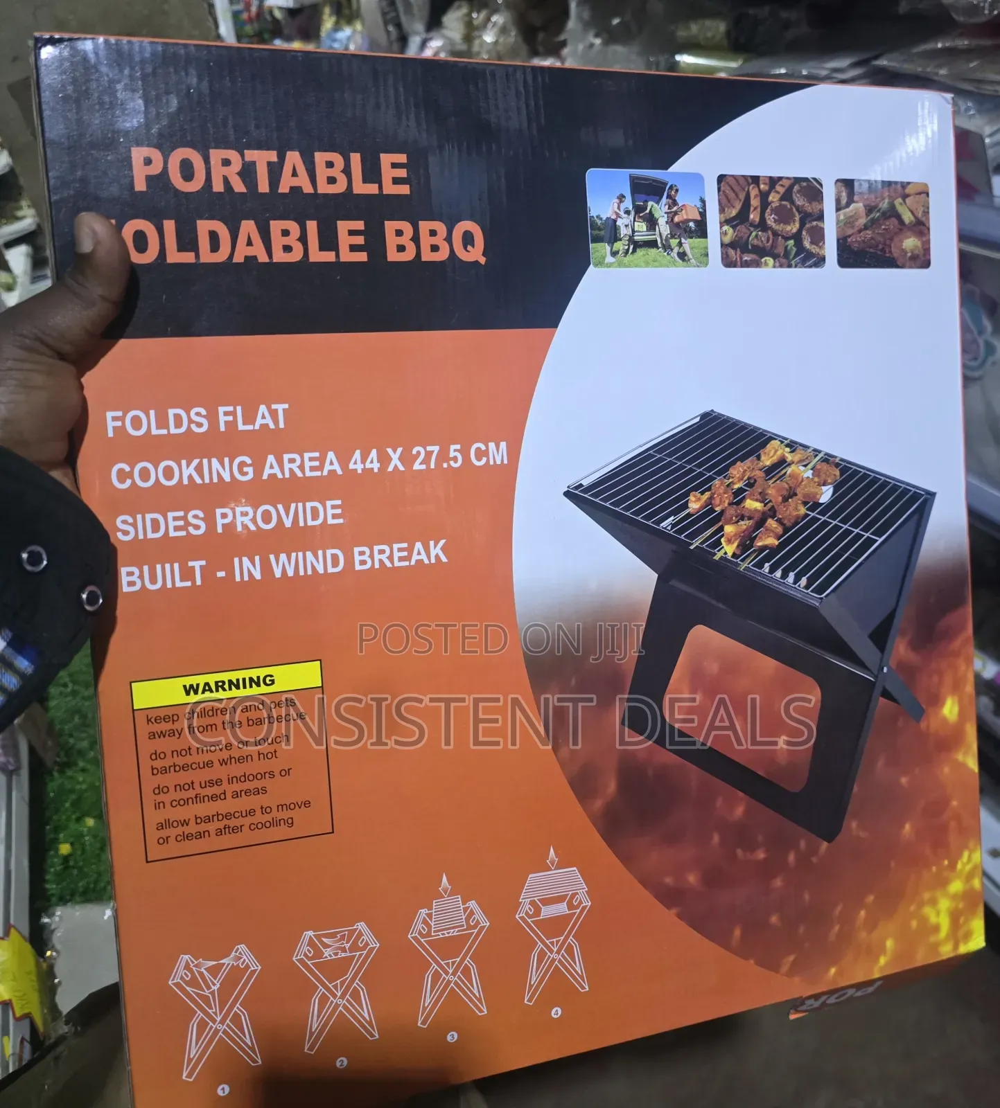 Portable Foldable BBQ Grill