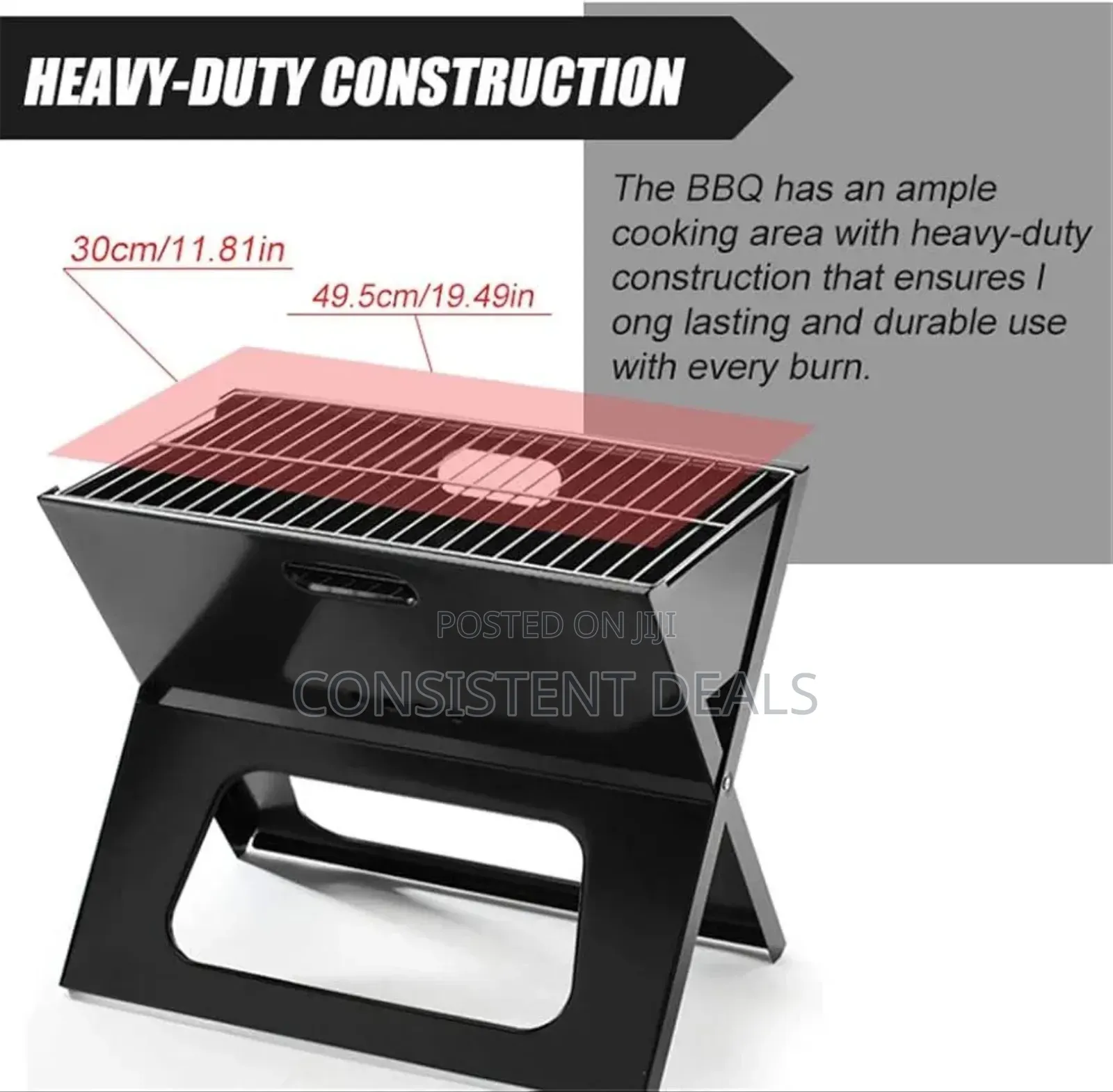 Portable Barbecue Grill Foldable BBQ Grill