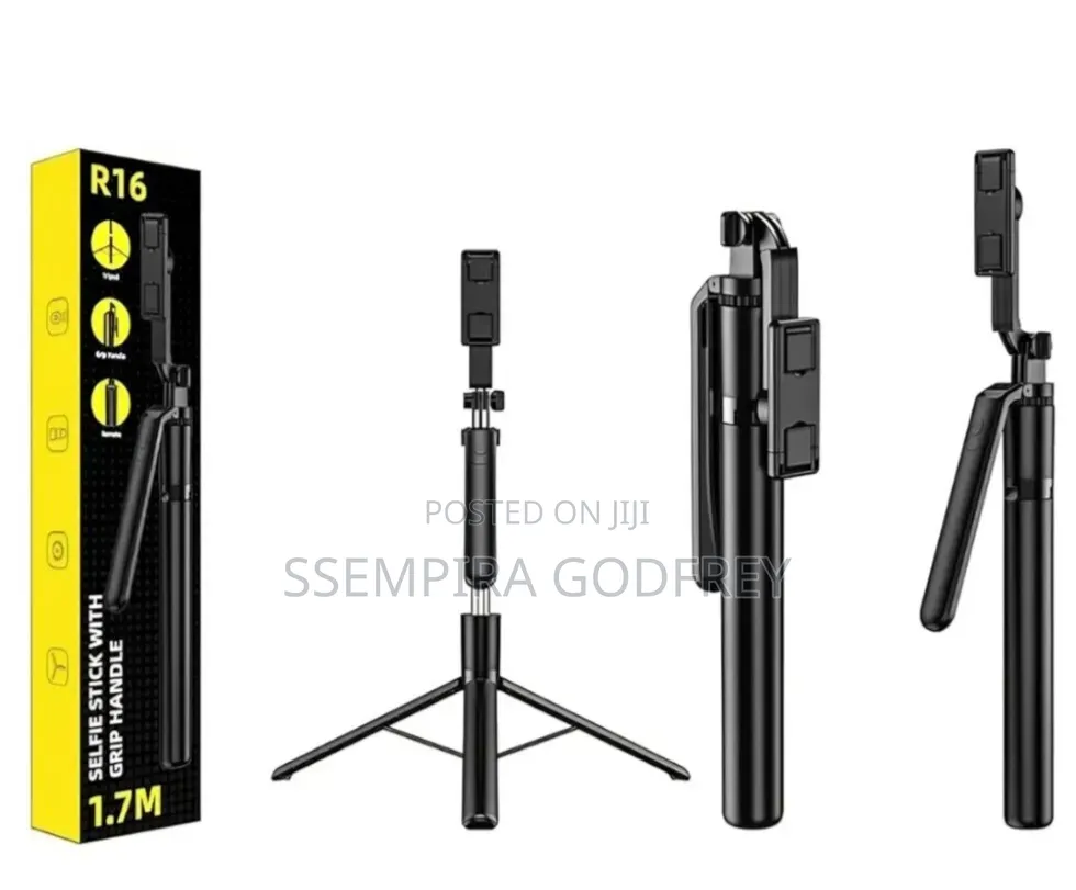 Selfie Stick With Grip Handle