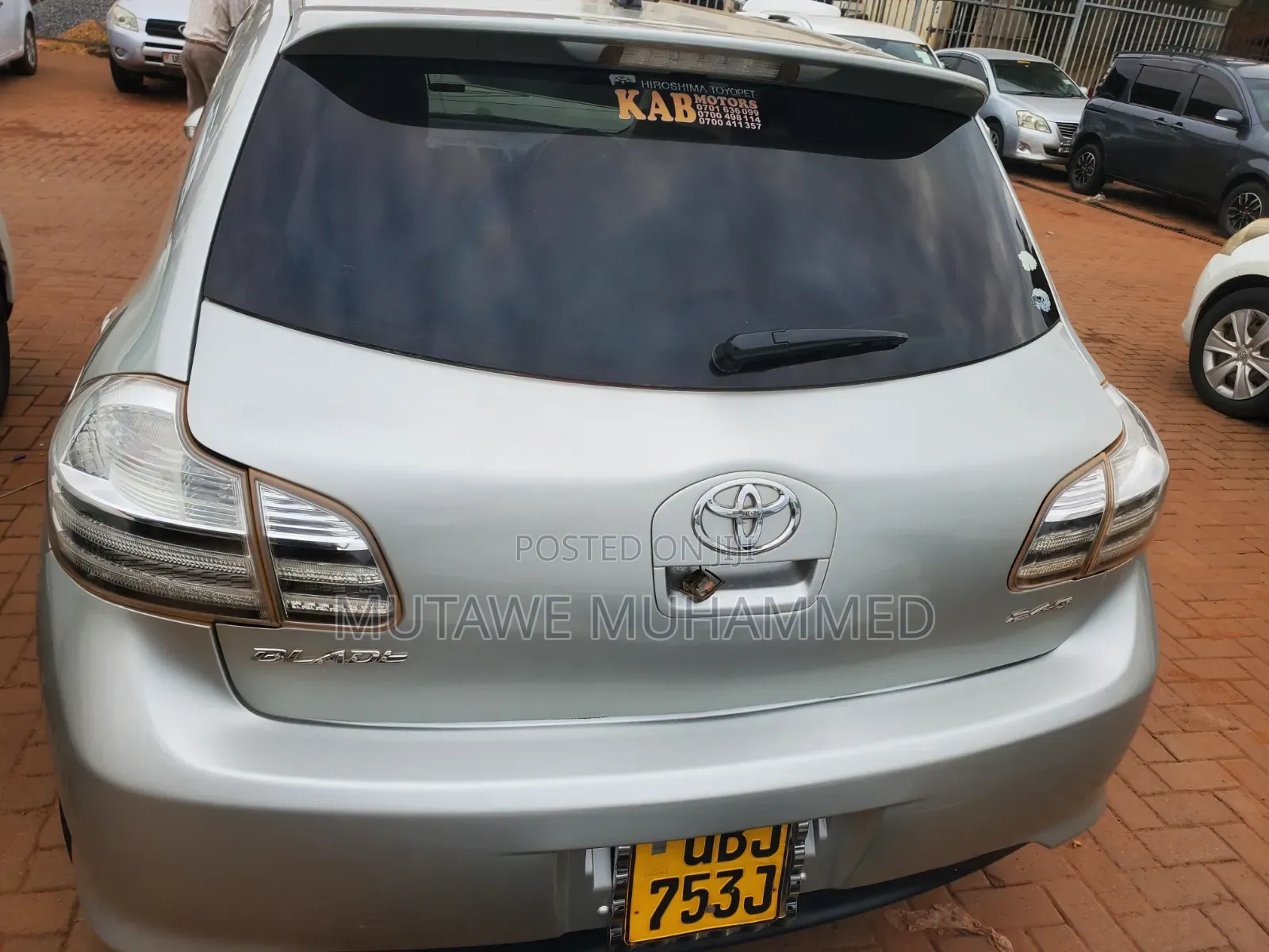 Toyota Blade 2008 Silver