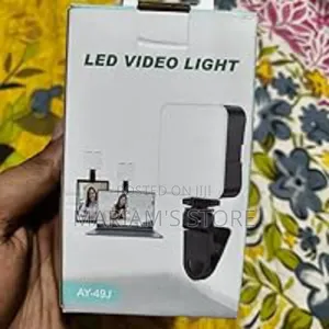 Portable Led Video Light Designed for Smartphone Content Creation.