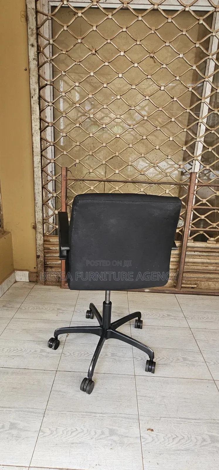 Potable Low Back Adjustable Blue-Black Office Chair