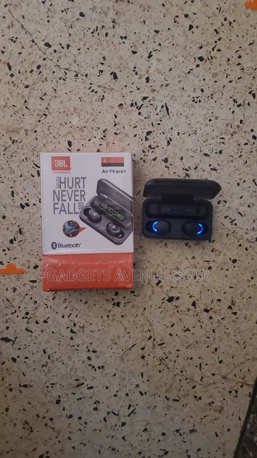 JBL Air F9 Pro+ Wireless Bluetooth Earbud Set.