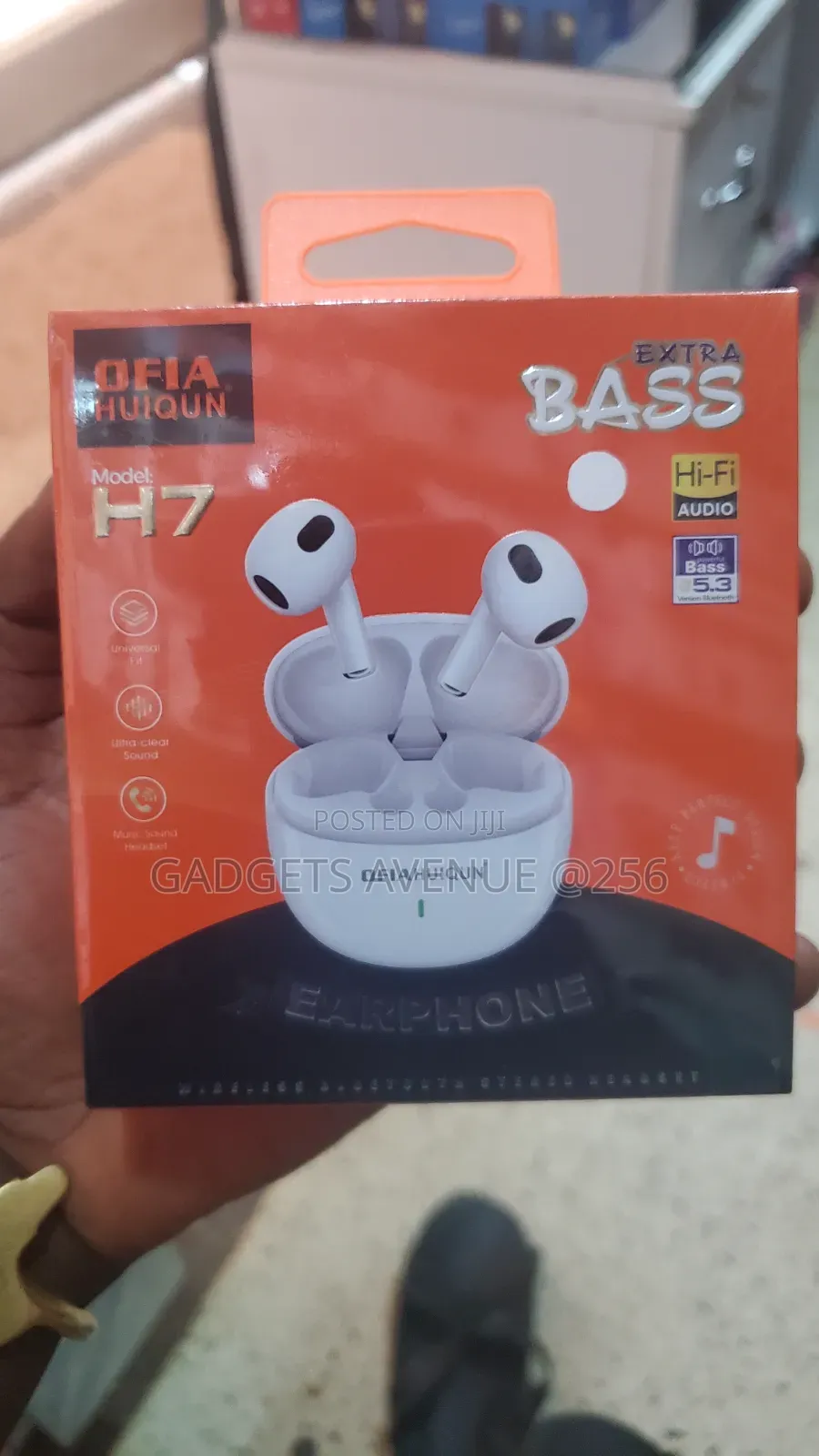 Ofia Huiqun Model H7 True Wireless Earbuds.