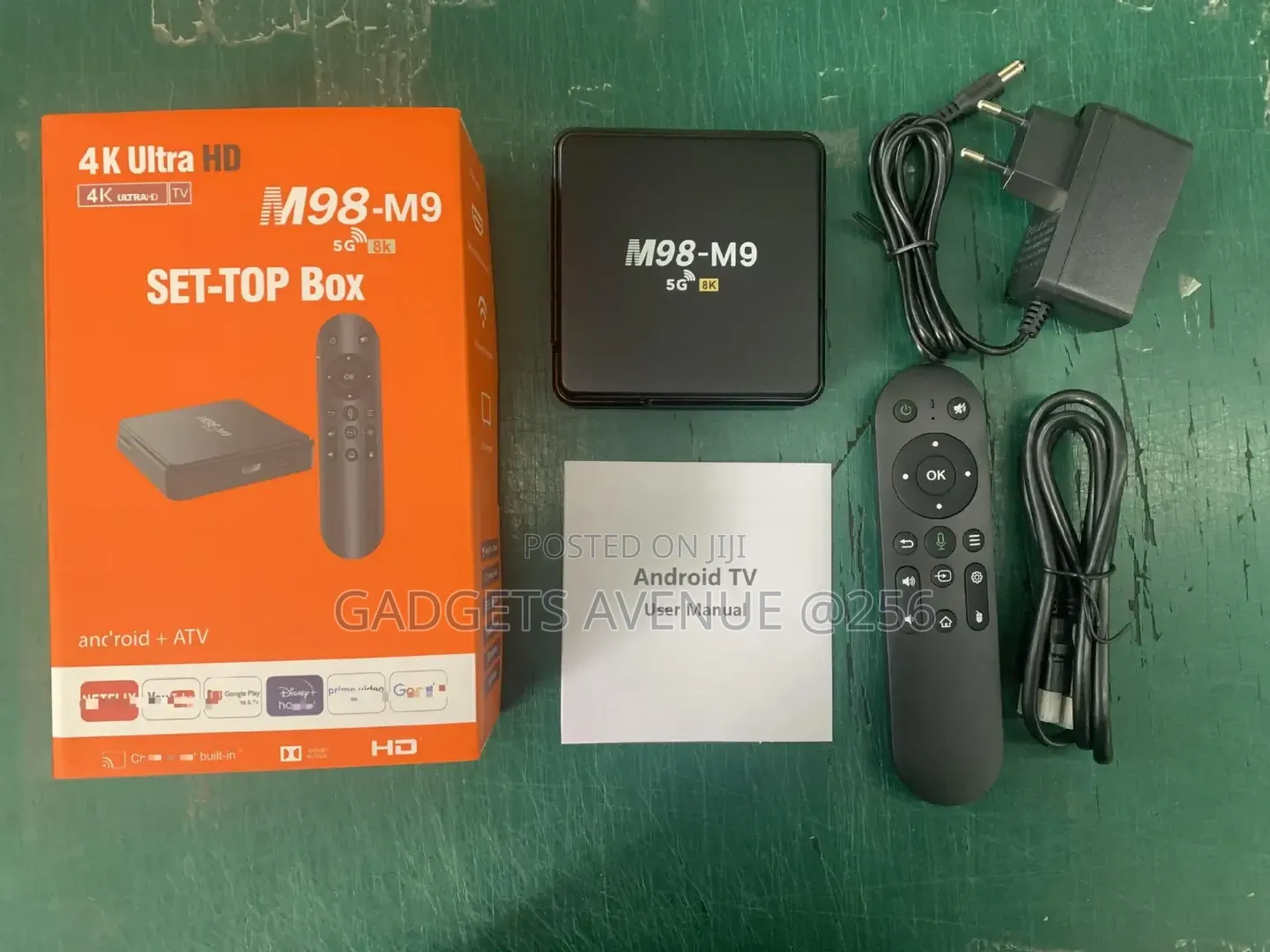 M98-M9 Android Tv Box, Designed to Turn a Standard Television