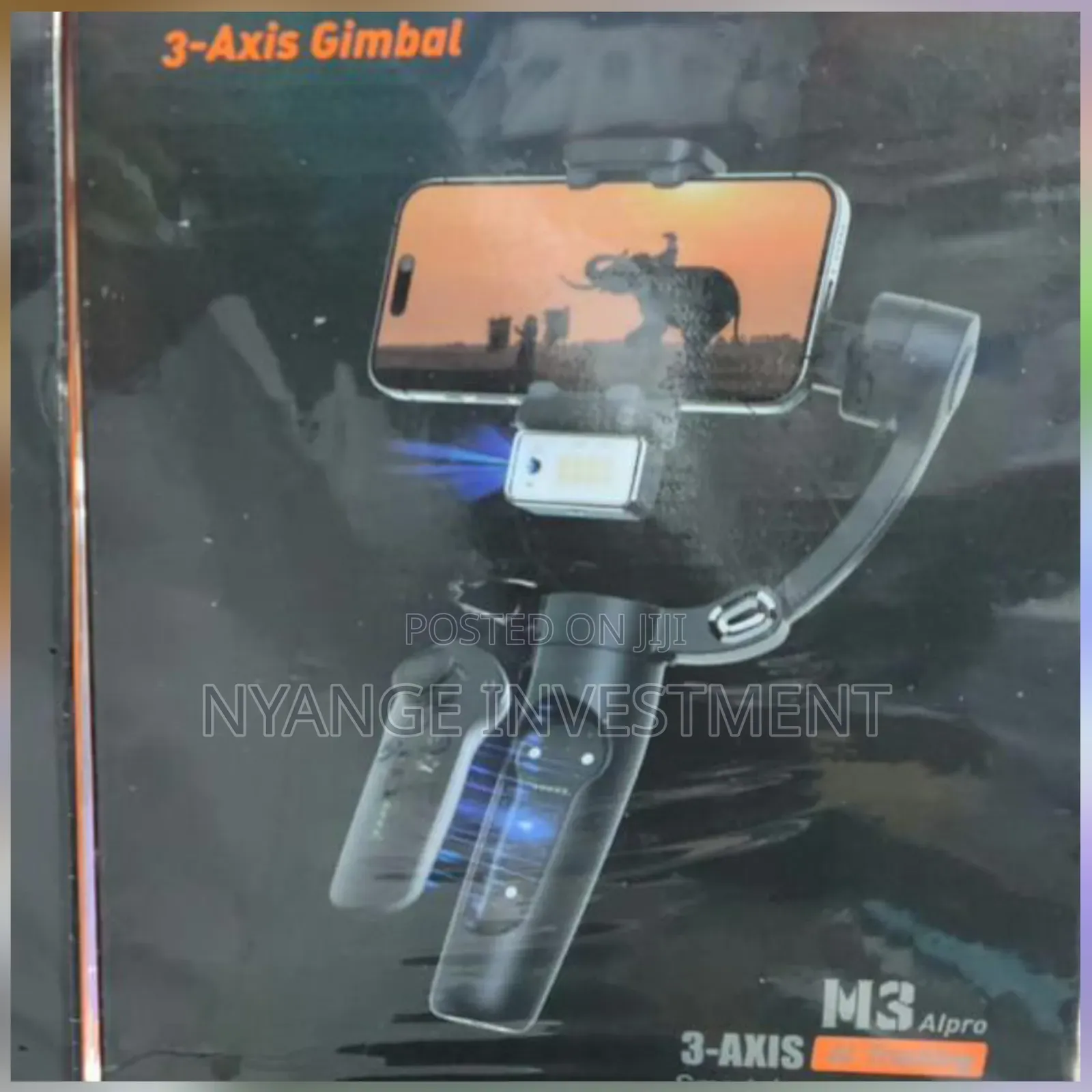 Gimbo. M3 Alpro 3-Axis Smartphone Stabilizer.