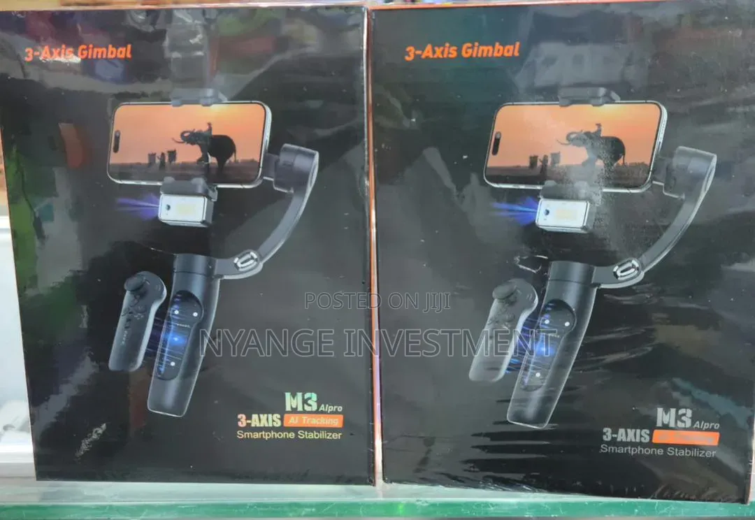 Gimbo. M3 Alpro 3-Axis Smartphone Stabilizer.