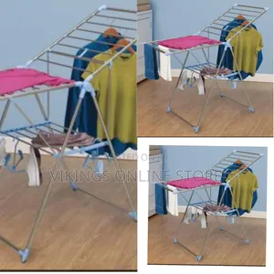 Household Essentials Gullwing Folding Clothes Drying Rack