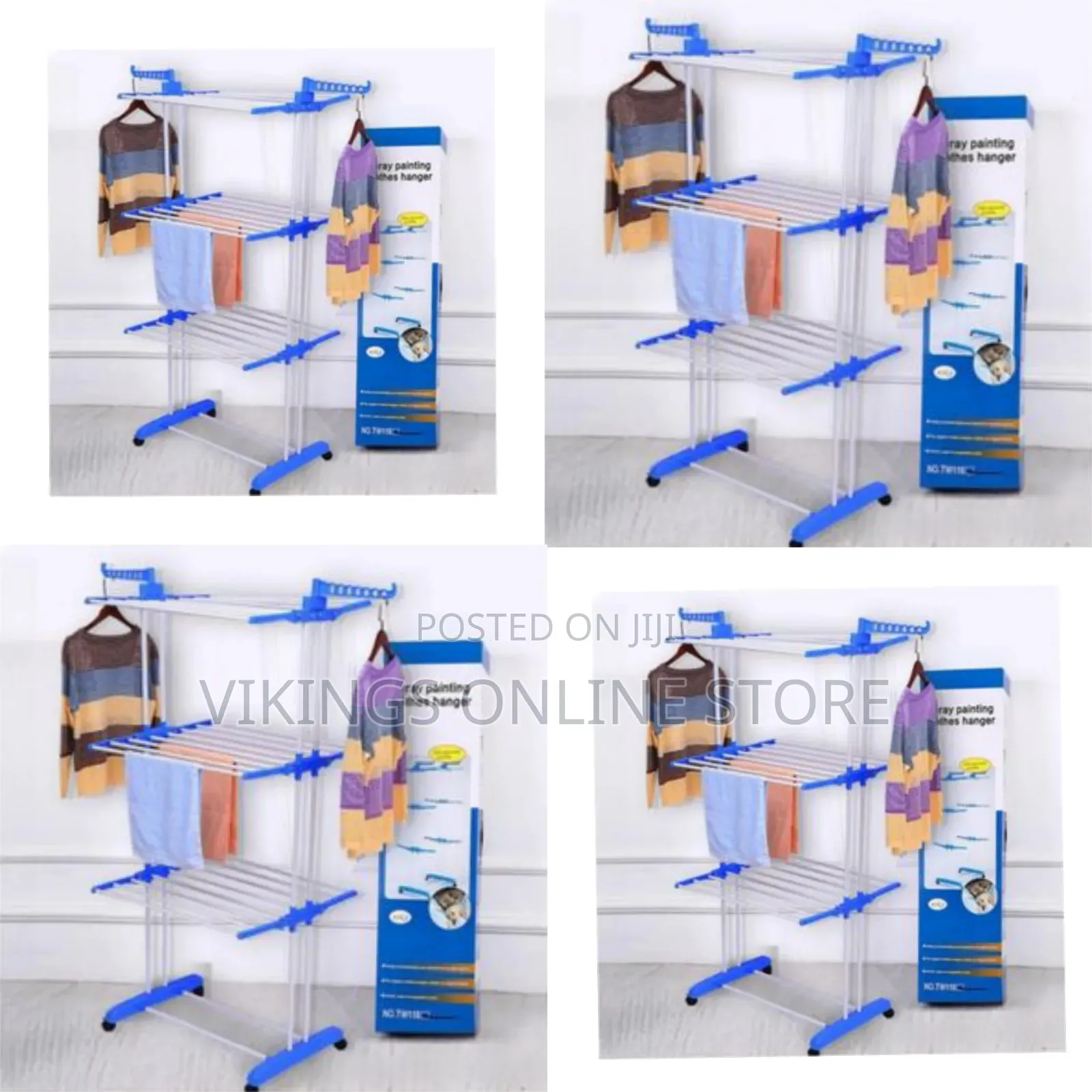 Generic 3-Tier Clothes Dryer Hanger