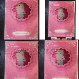 Set of Nail Polish Stencils or Guards Designed to Protect Skin Around