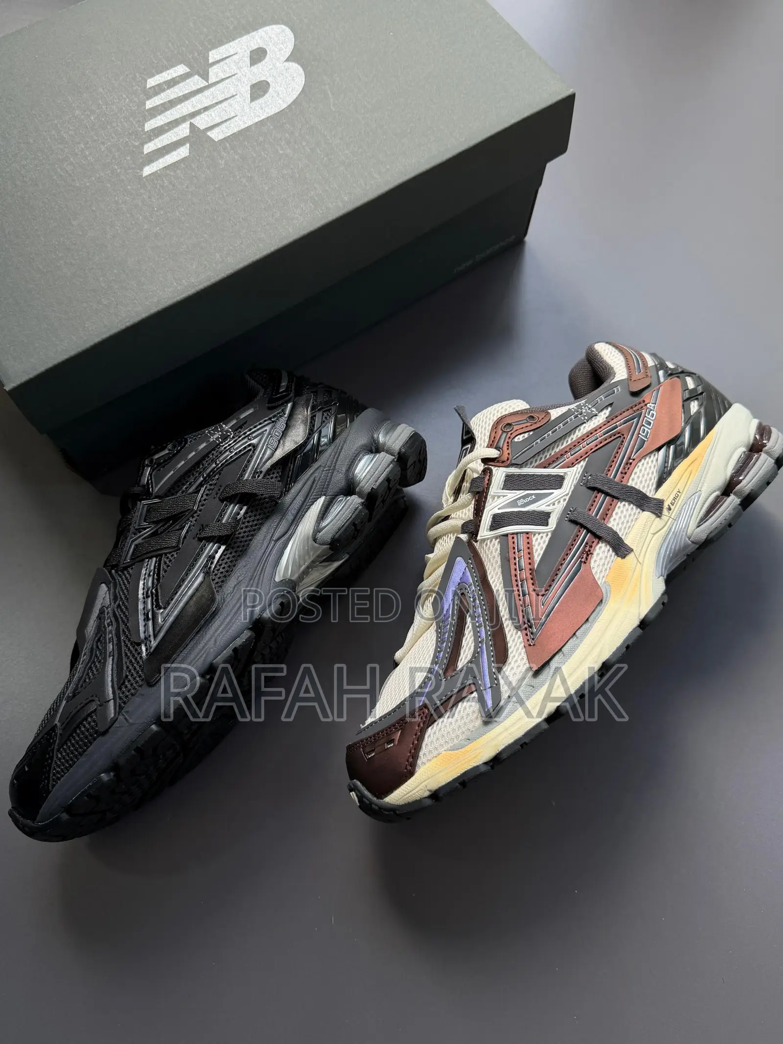 Classic Crimson New Balance 1906a Trainers