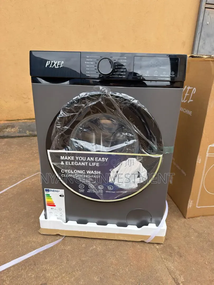 8 Kg Automatic Front Loading Washing Machine.