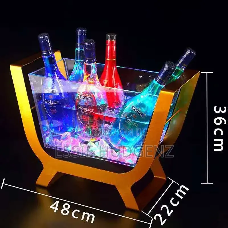 Ice Bucket(Changes Color,Battery Powered)
