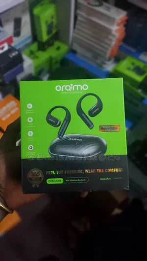 Oraimo Openarc Open-Ear True Wireless Earbuds (Model Opn-675).