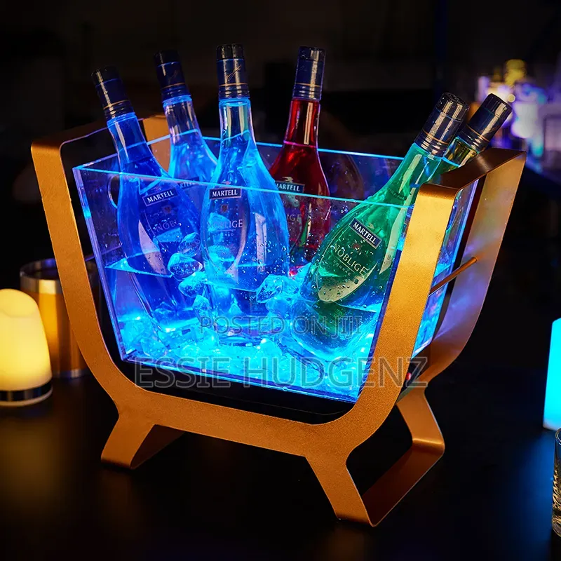 Ice Bucket(Changes Color,Battery Powered)