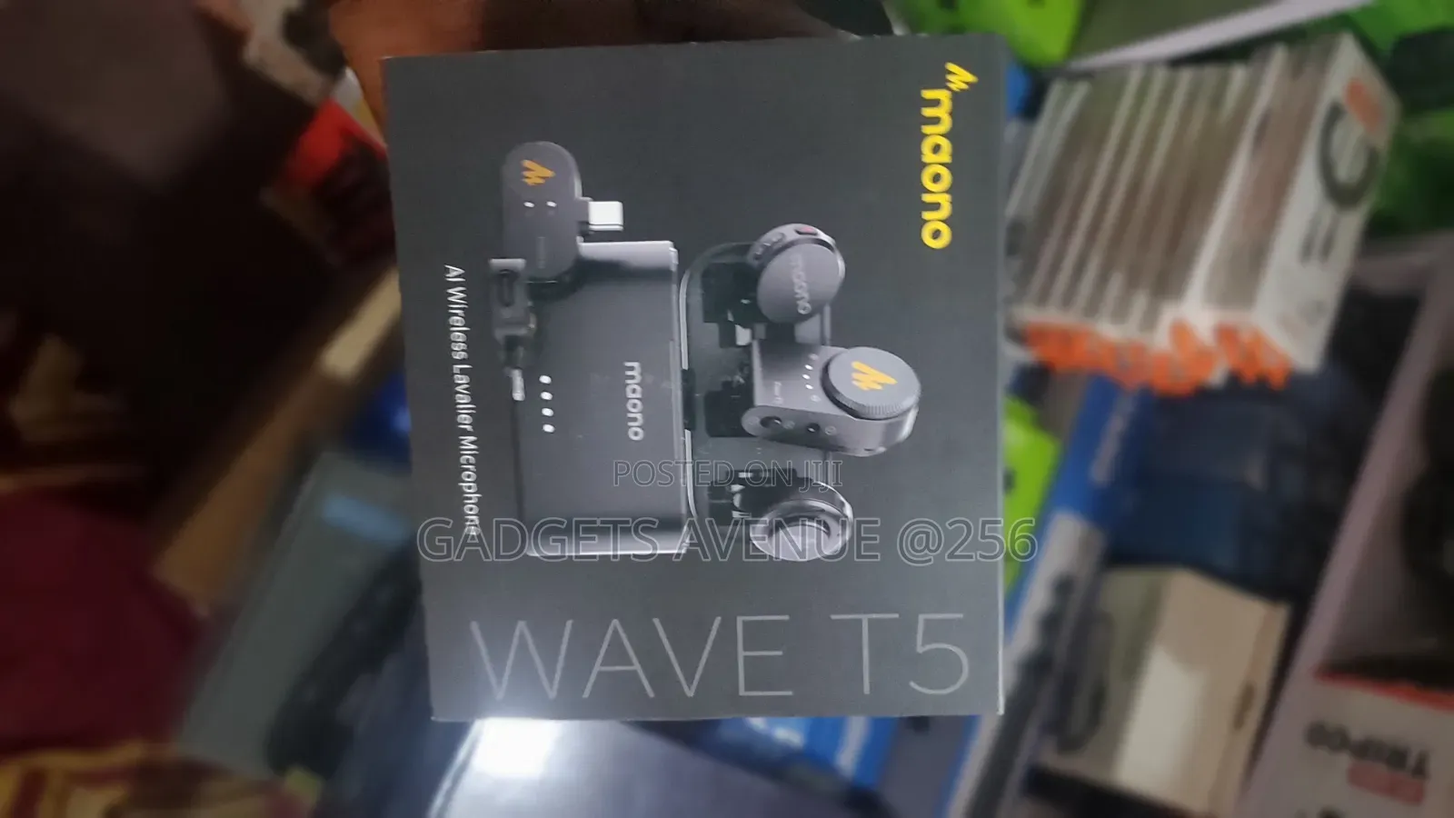 Maono Wave T5 Wireless Lavalier Microphone System