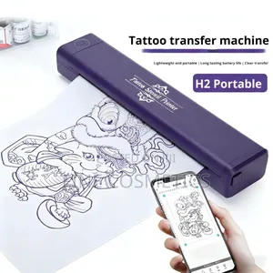 Portable Bluetooth Tattoo Stencil Printer Rechargeable Thermal Copier