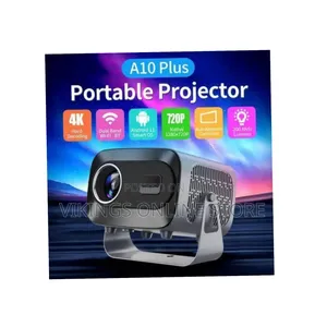 High-definition Portable Smart Projector With Adjustable Stand