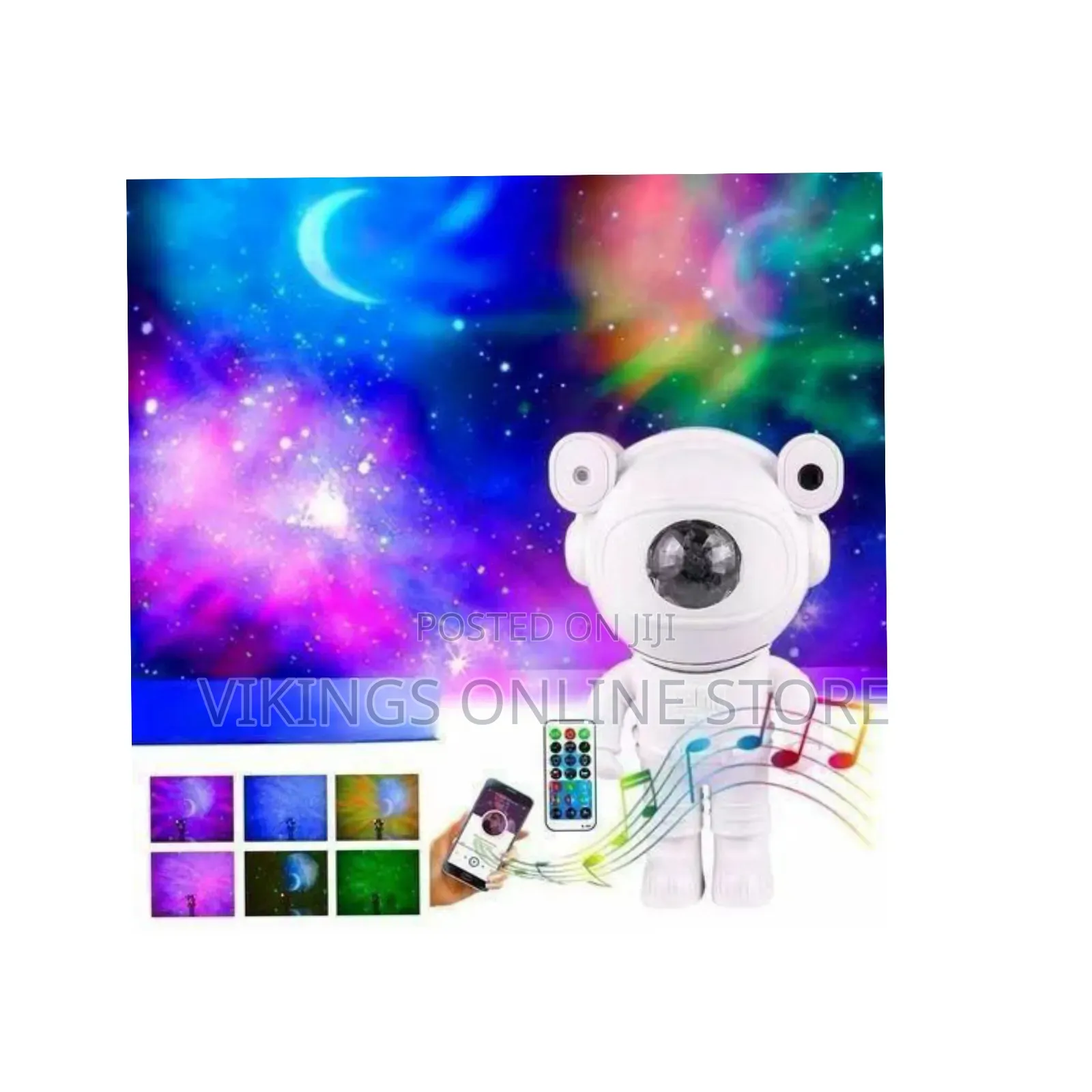 Astronaut Projector Light / Galaxy Star Projector - Multicolor
