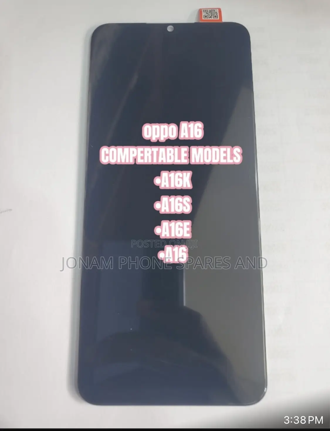 Oppo A16 Screen