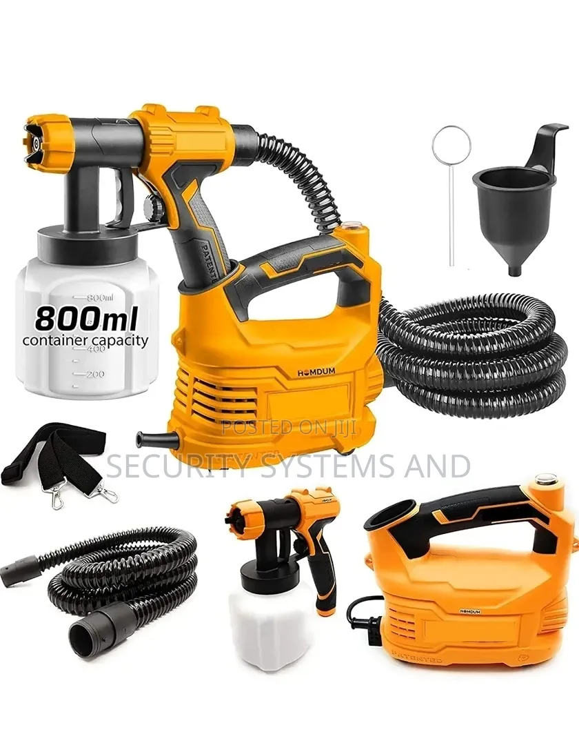 Electric HVLP Paint Sprayer Gun 500w Portable Spraying Machine