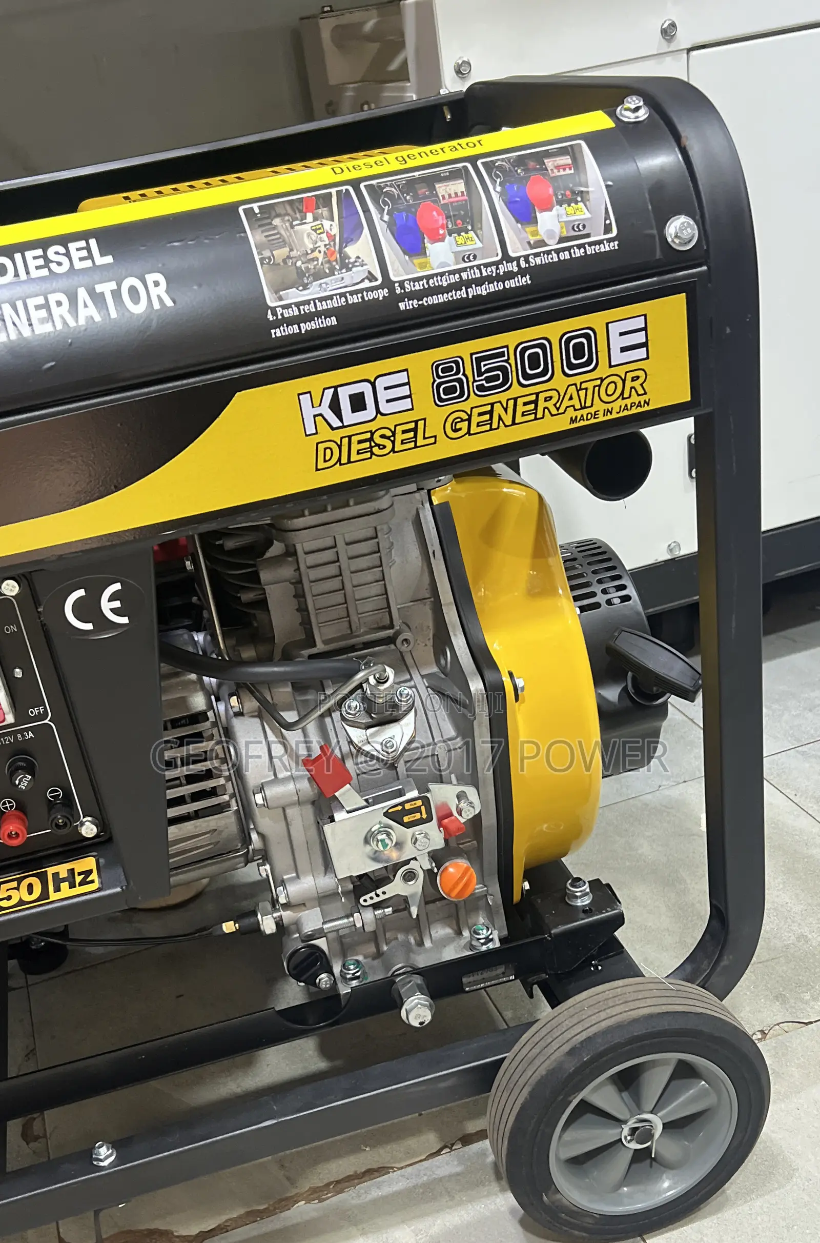 Kipor Open Diesel Generator