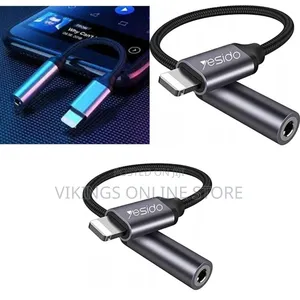 Yesido Premium Usb-C to 3.5mm Audio Adapter - Multicolor