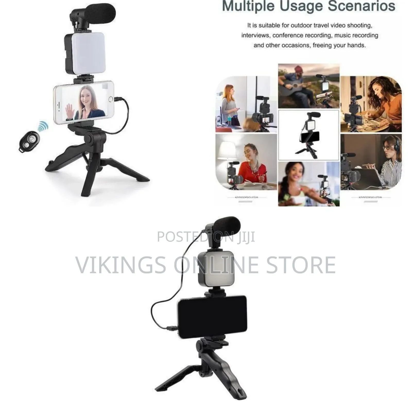Professional All-in-One Smartphone Vlogging and Content Creation Kit