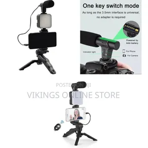 Professional All-in-One Smartphone Vlogging and Content Creation Kit