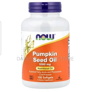 Pumpkin Seed Oil, 100 Softgels, 1000mg Per Softgel