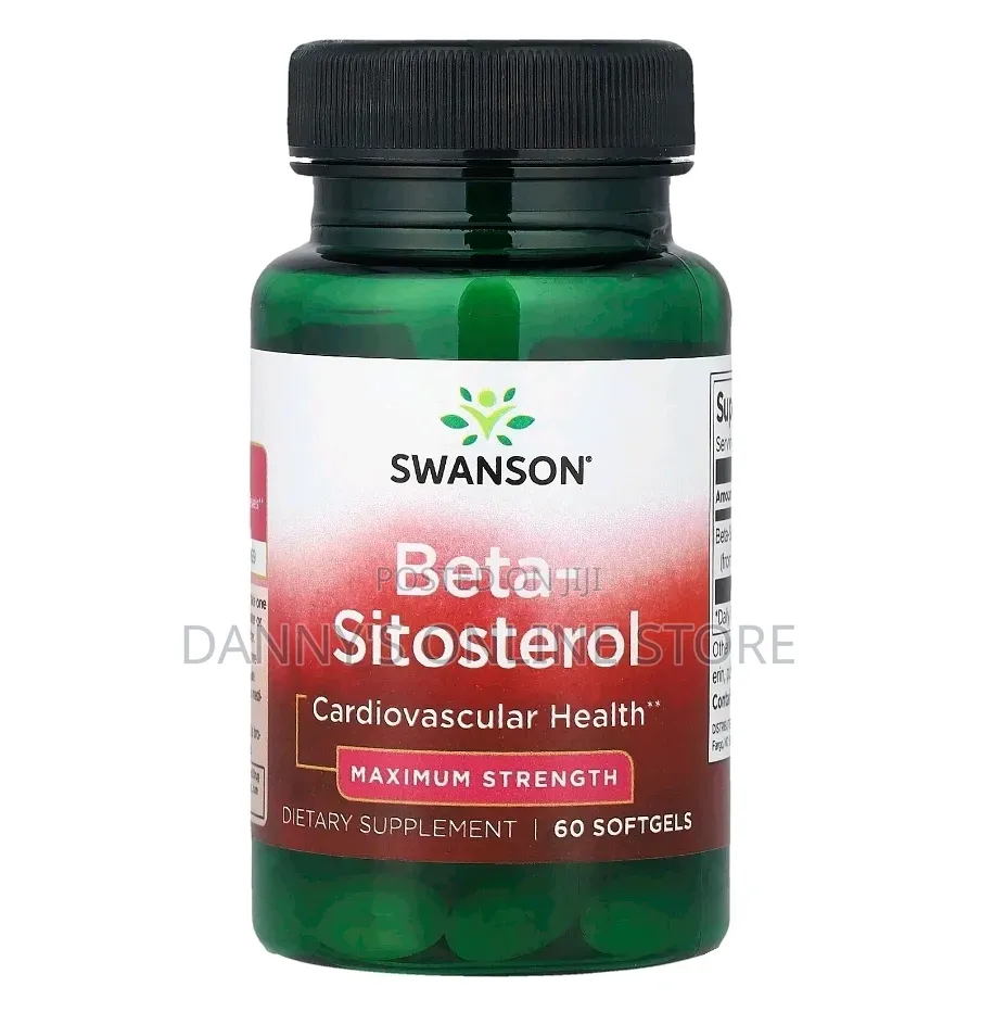 Beta-Sitosterol, Maximum Strength, 60 Softgels