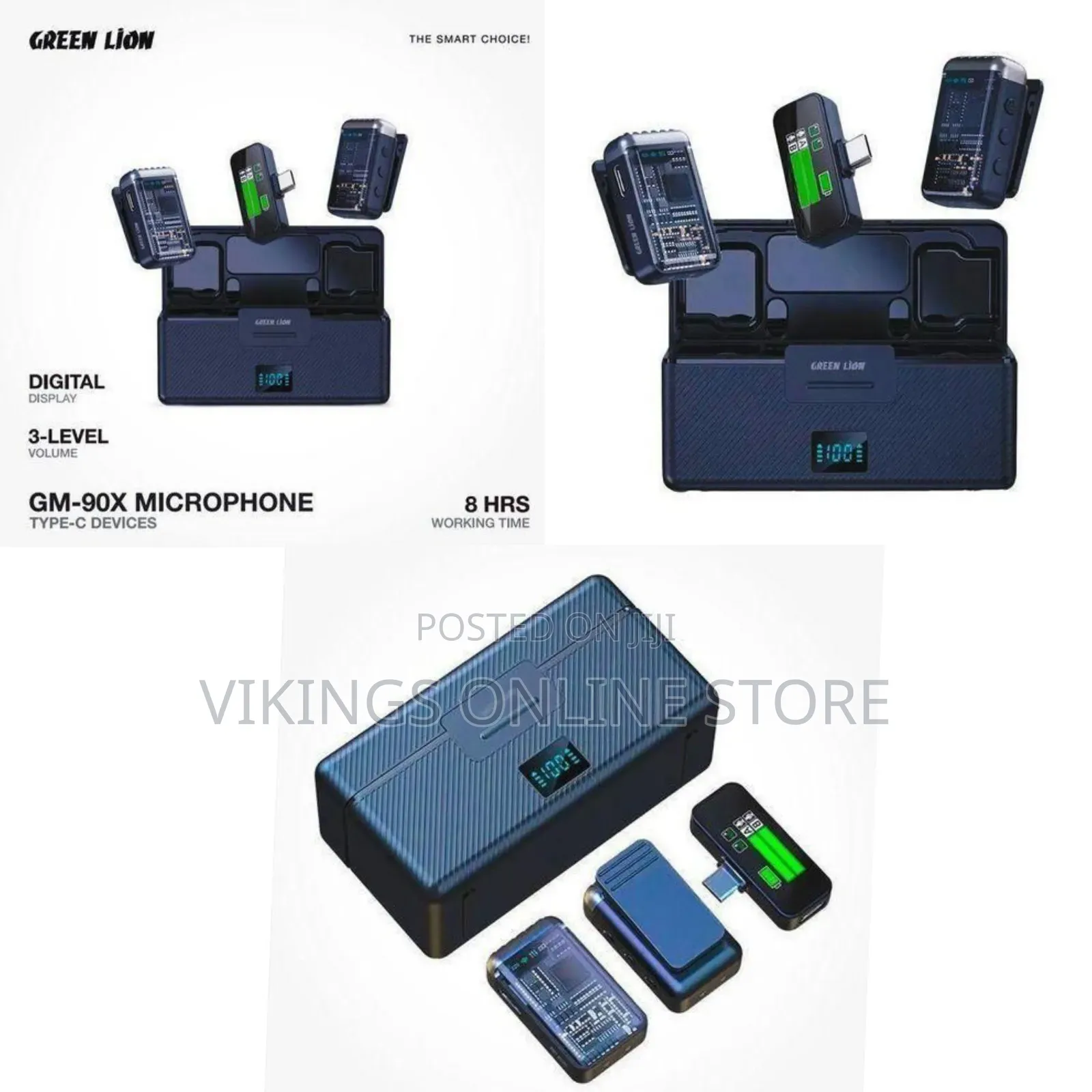 Green Lion Gm-90x Wireless Microphone System for Type-C Devices