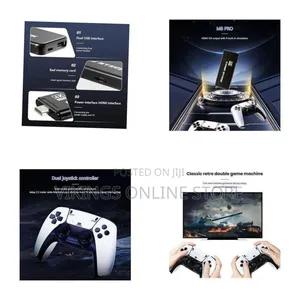 Ultra Hd Wireless Game Stick and Controller Gamepad - Multicolor