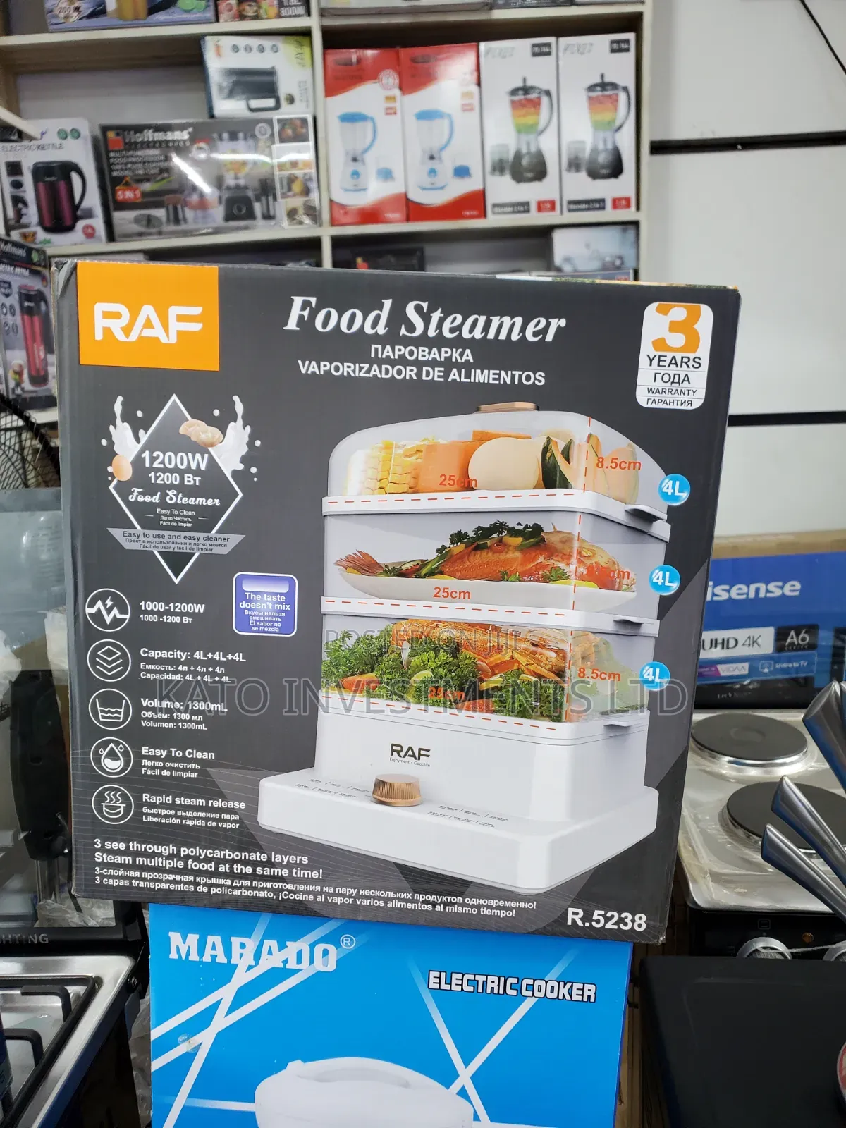 Raf 4 Tier Food Steamer