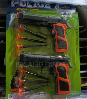 2pcs Kids Toy Pistol Play Guns