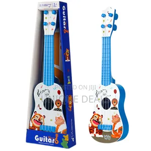 Kids Guitar 16 Inch Mini Ukulele Toy With 4 Adjustable Strings
