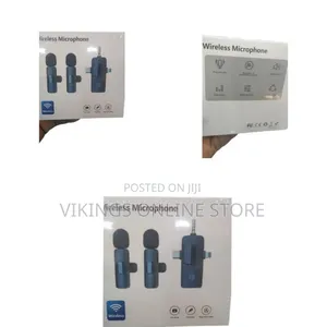 Rechargeable Wireless Lapel Microphone With Usb-C