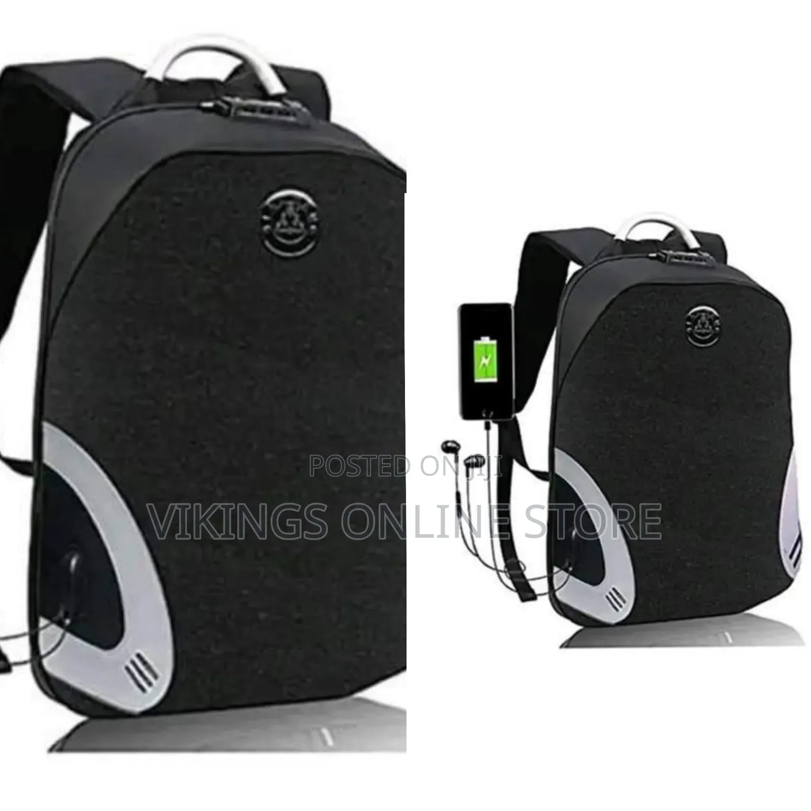 Laptop Bag With Double Zipper