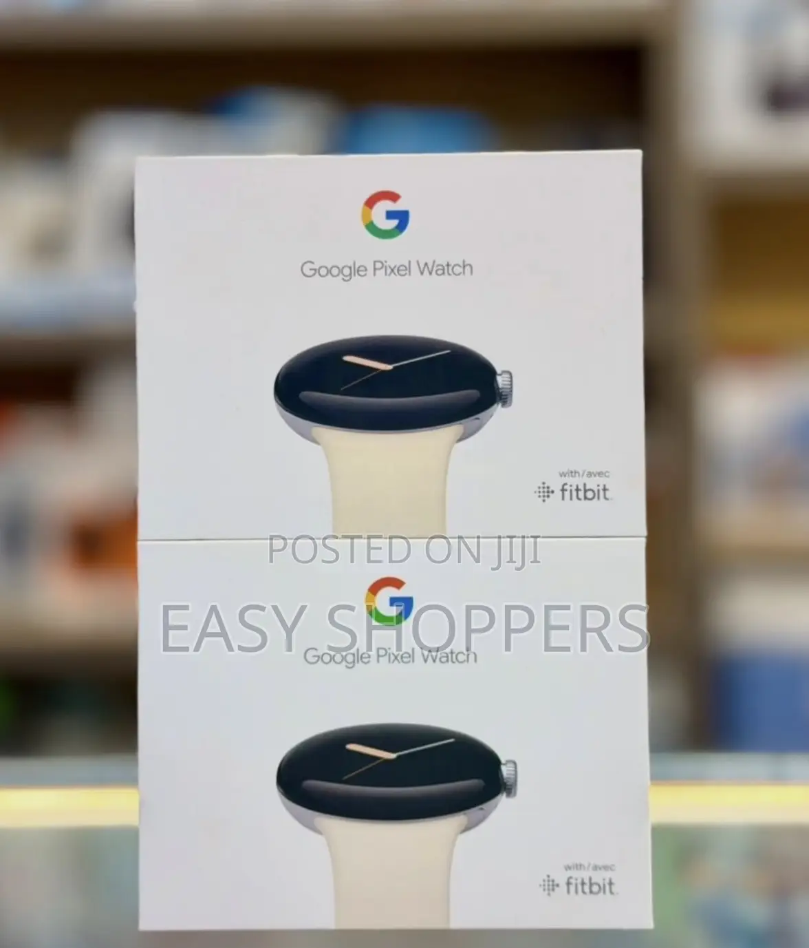 Google Pixel Watch With Integrated Fitbit Health Tracking Features.