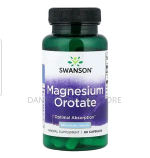 Magnesium Ororate, 654mg, 60 Capsules