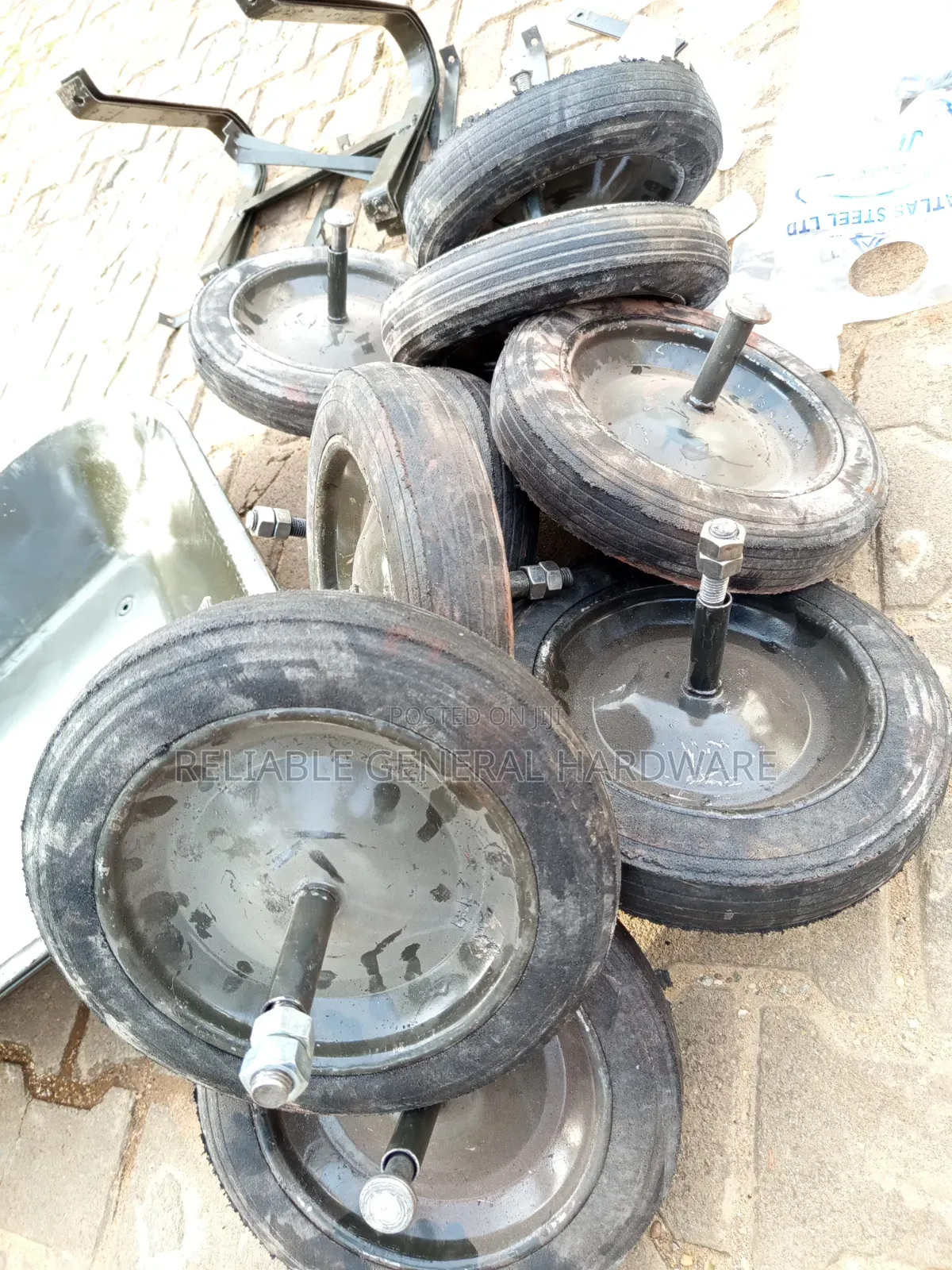 Wheelbarrow Rubber Tyres Available