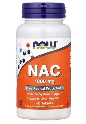 N-Acetylcysteine - Nac, 1000mg, 60 Tablets
