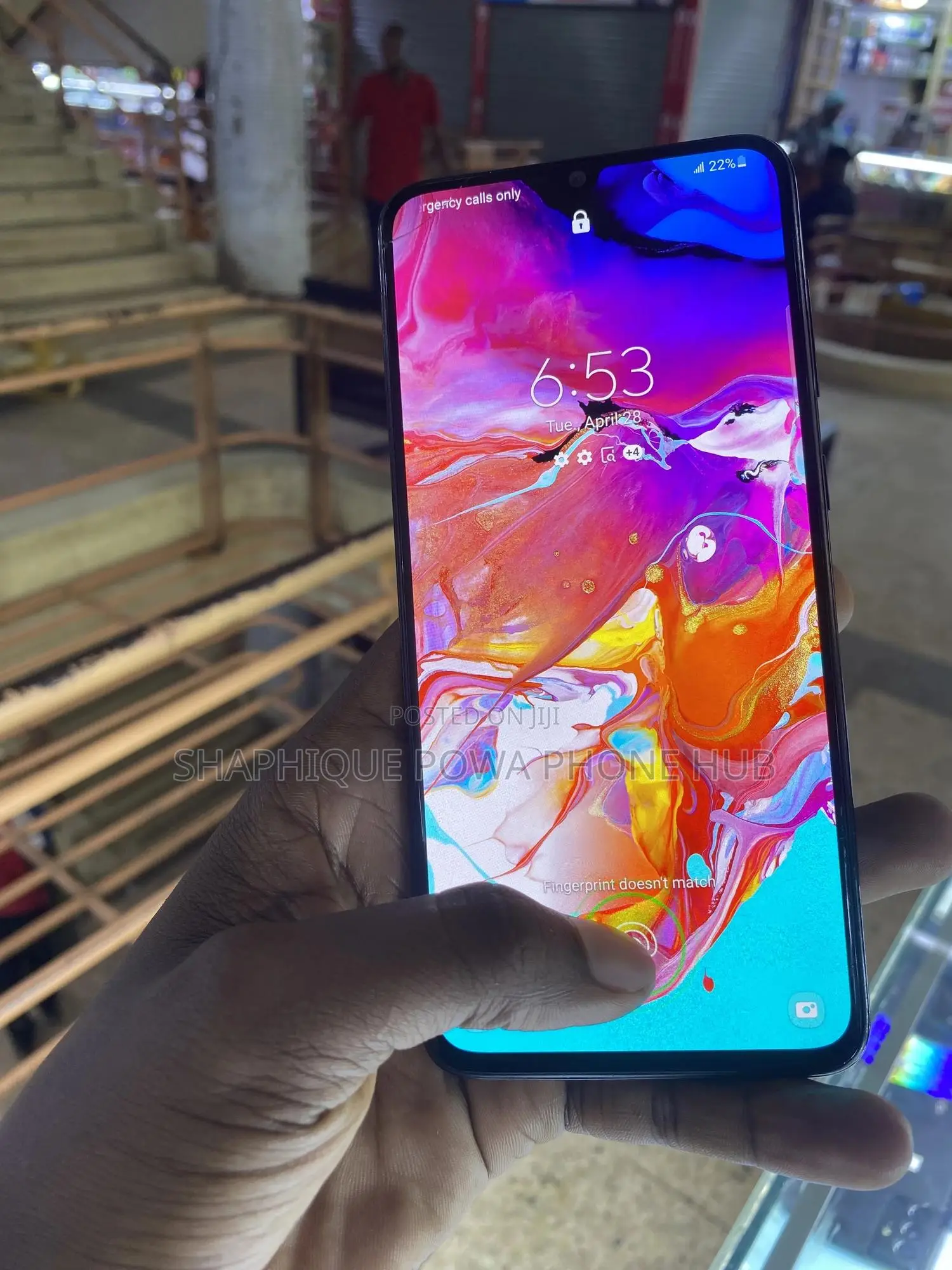 Samsung Galaxy A70 128 GB Black