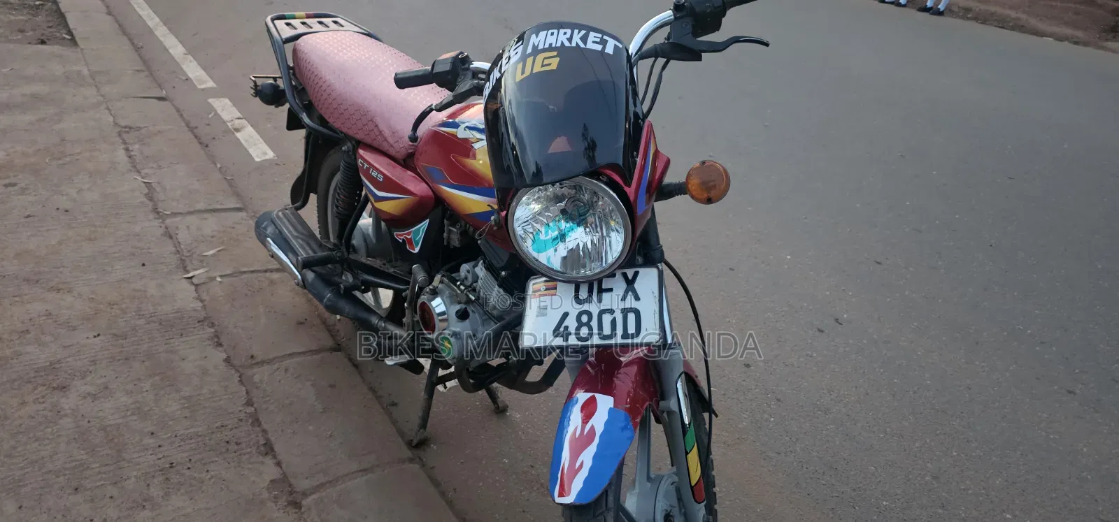 Bajaj CT 125X 2023 Red