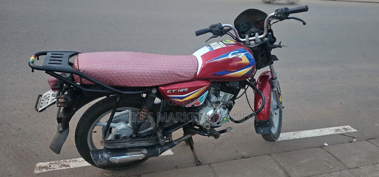 Bajaj CT 125X 2023 Red