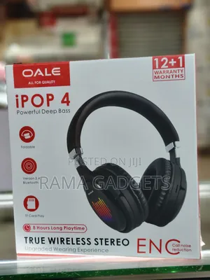 Oale Ipop 4 Foldable Bluetooth Headset,