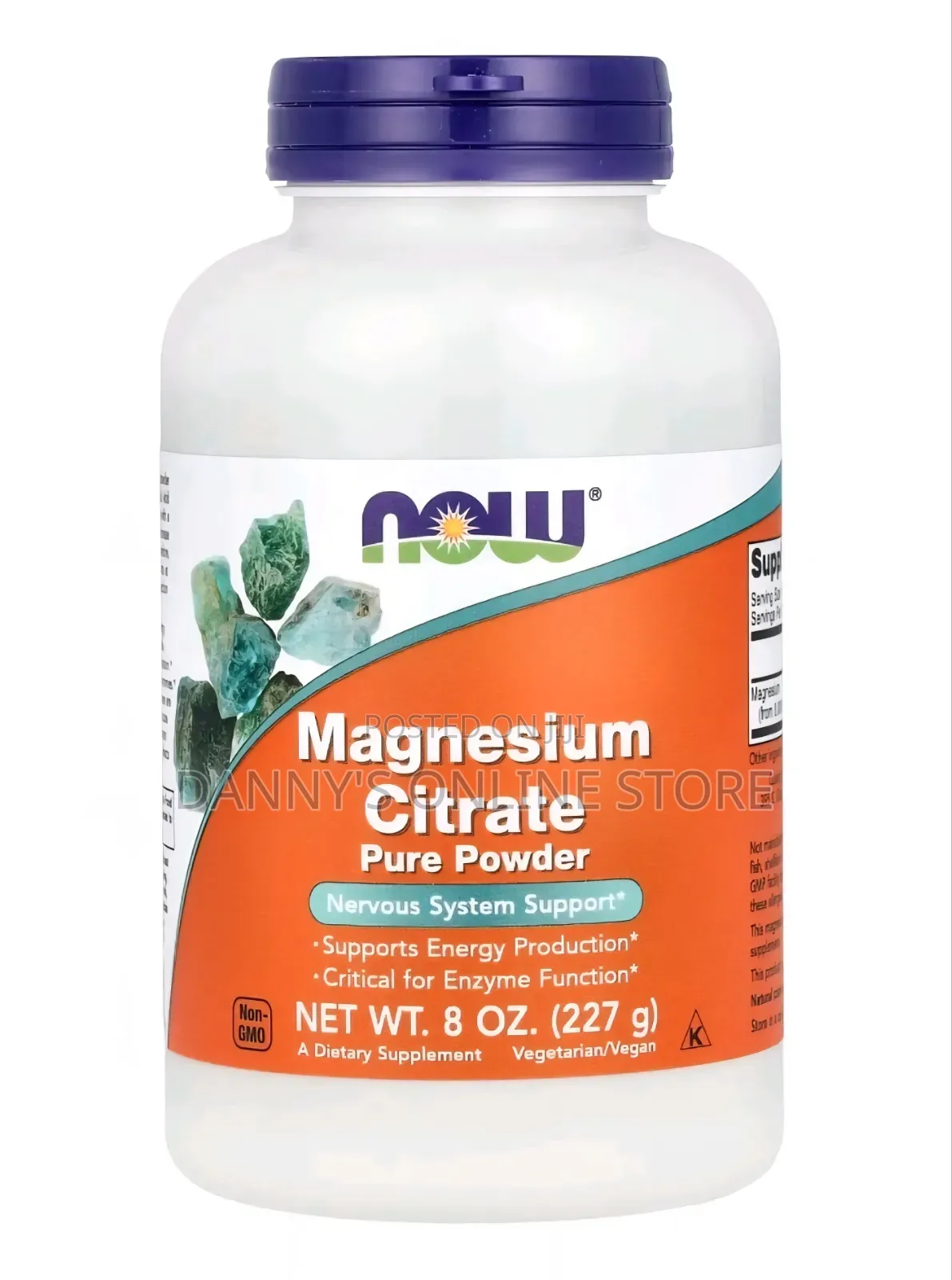 Magnesium Citrate Pure Powder, 76 Servings, 227g