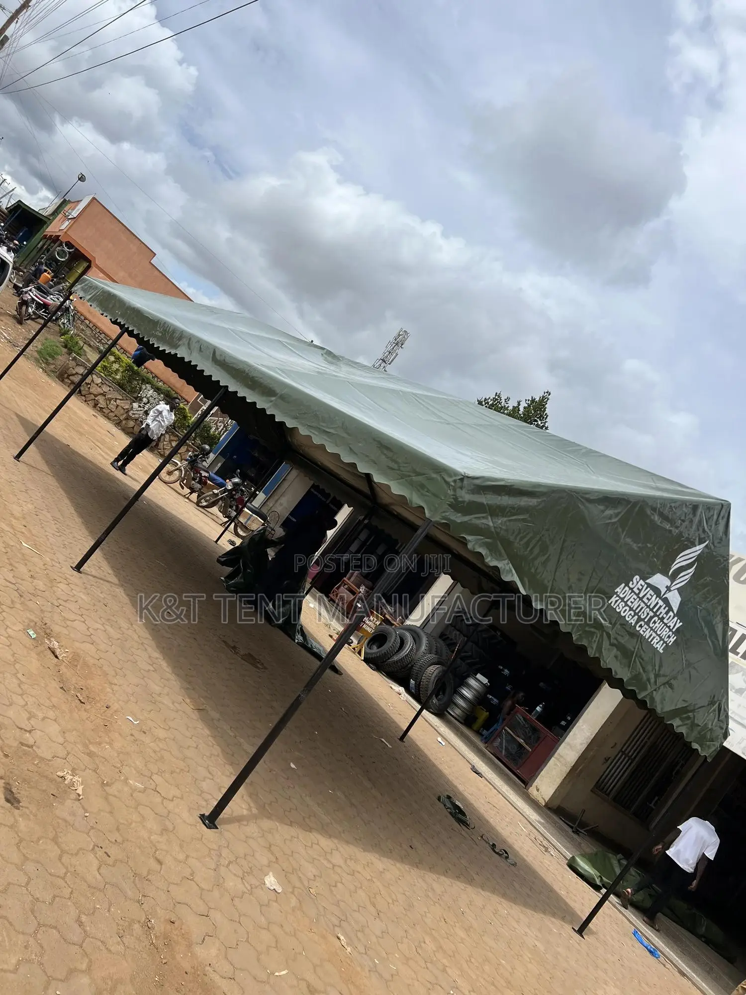 100seater Tent Covered